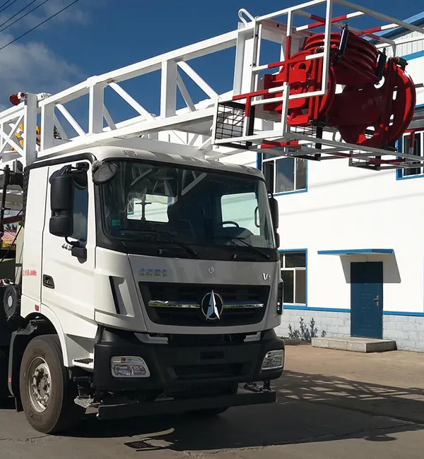 Camions pour champs pétrolifères