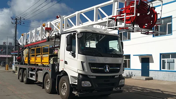 Camions pour champs pétrolifères