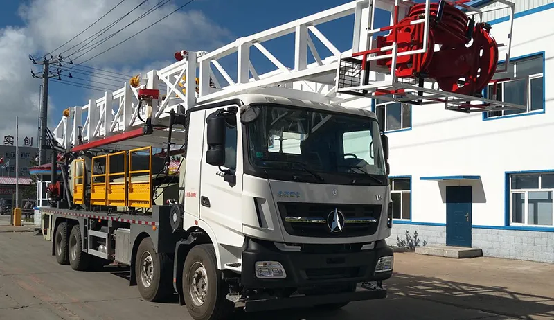Camions pour champs pétrolifères