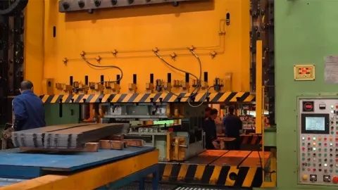 Atelier de fabrication de cabines de camions