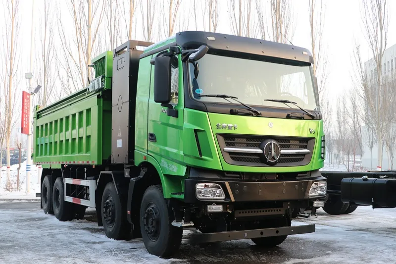 Camion à benne basculante électrique